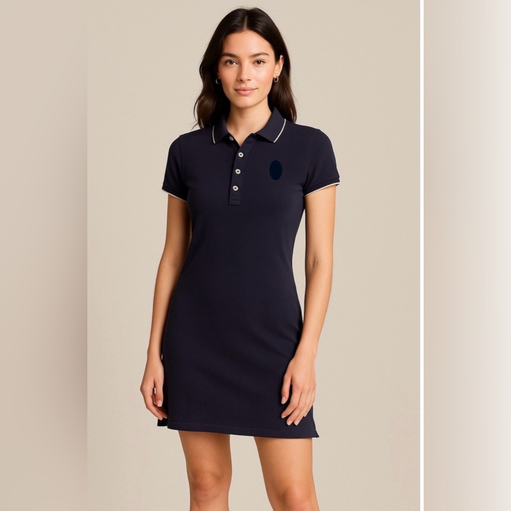 Brooks Brothers Navy Blue Polo Dress